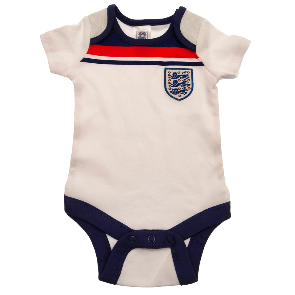 England Football 2 Pack Retro 1982 World Cup Bodysuit (Multiple Sizes)