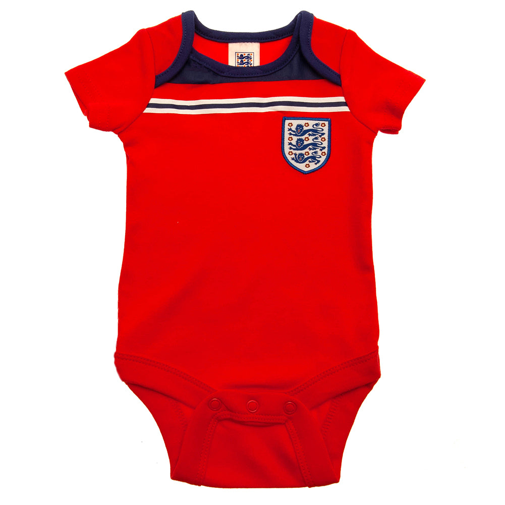 England Football 2 Pack Retro 1982 World Cup Bodysuit (Multiple Sizes)