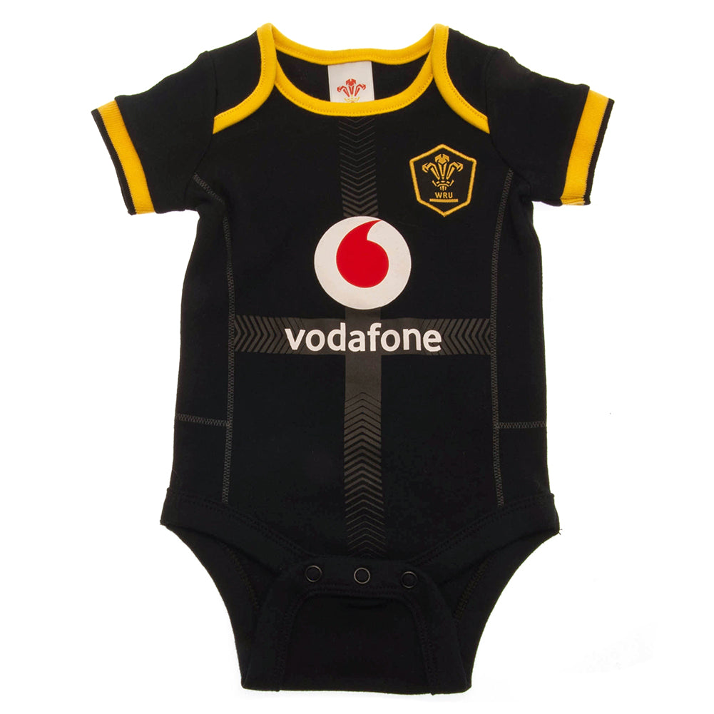 Wales Rugby Union 2 Pack Bodysuit 0-3 Months