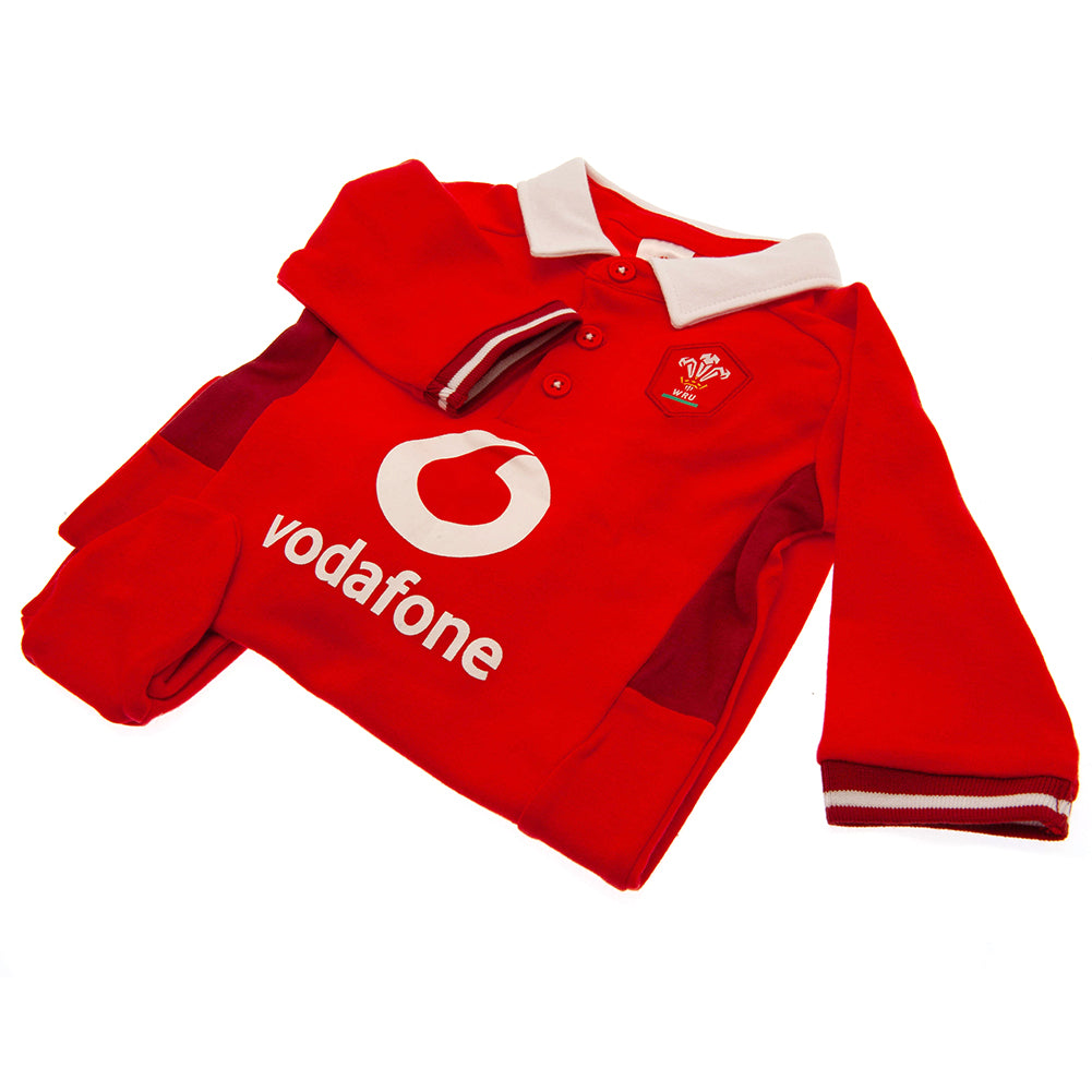 Wales Rugby Union Sleepsuit 0-3 Months